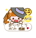 【Aria専用❤基本】コメント付きだよ❤40個（個別スタンプ：6）