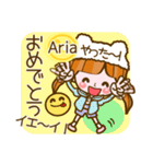 【Aria専用❤基本】コメント付きだよ❤40個（個別スタンプ：15）