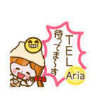 【Aria専用❤基本】コメント付きだよ❤40個（個別スタンプ：18）