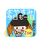 【Zoe専用❤基本】コメント付きだよ❤40個（個別スタンプ：12）