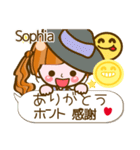 【Sophia専用❤基本】コメント付きだよ❤40個（個別スタンプ：6）