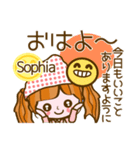 【Sophia専用❤基本】コメント付きだよ❤40個（個別スタンプ：14）