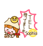 【Sophia専用❤基本】コメント付きだよ❤40個（個別スタンプ：18）