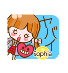 【Sophia専用❤基本】コメント付きだよ❤40個（個別スタンプ：33）