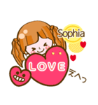 【Sophia専用❤基本】コメント付きだよ❤40個（個別スタンプ：38）