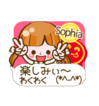 【Sophia専用❤基本】コメント付きだよ❤40個（個別スタンプ：40）