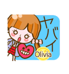 【Olivia専用❤基本】コメント付きだよ❤40個（個別スタンプ：33）