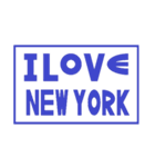 I Love New York（個別スタンプ：16）