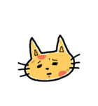 Bright yellow cat（個別スタンプ：4）