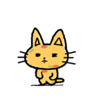 Bright yellow cat（個別スタンプ：30）