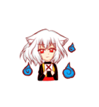 White Haired Cat Girl（個別スタンプ：2）