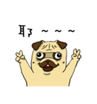 pug A-bang（個別スタンプ：25）