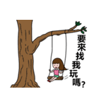Cute girl's little world（個別スタンプ：13）