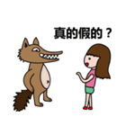 Cute girl's little world（個別スタンプ：22）
