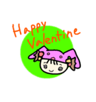 ウサみのHappy Valentine（個別スタンプ：3）