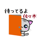 佐々木 ねこ（個別スタンプ：13）