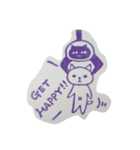 ともはんの消しゴムはんこ（個別スタンプ：13）