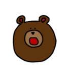 どうぶつ と ひと（個別スタンプ：4）