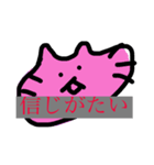 ぴちゃんねこ(改訂版)（個別スタンプ：5）