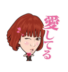 赤髪まきさん（個別スタンプ：16）