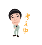 アクトのハマちゃん似顔絵スタンプ（個別スタンプ：3）