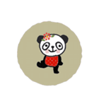 Happy Pandy, Panda's lover. I am okay.（個別スタンプ：4）