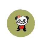 Happy Pandy, Panda's lover. I am okay.（個別スタンプ：6）