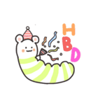 it's worm party（個別スタンプ：1）