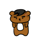 Love Diary:Coffee Bear＆Cotton Candy Bear（個別スタンプ：6）