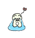 Love Diary:Coffee Bear＆Cotton Candy Bear（個別スタンプ：18）