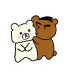 Love Diary:Coffee Bear＆Cotton Candy Bear（個別スタンプ：24）
