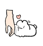 コッペパンうさぎ（個別スタンプ：22）