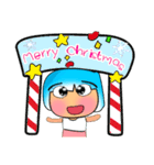 Manee Ho！17Merry Christmas.（個別スタンプ：1）