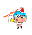 Manee Ho！17Merry Christmas.（個別スタンプ：3）