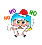 Manee Ho！17Merry Christmas.（個別スタンプ：4）