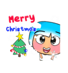 Manee Ho！17Merry Christmas.（個別スタンプ：9）