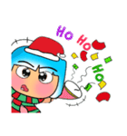 Manee Ho！17Merry Christmas.（個別スタンプ：11）