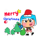 Manee Ho！17Merry Christmas.（個別スタンプ：12）