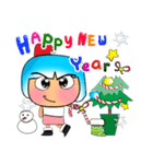 Manee Ho！17Merry Christmas.（個別スタンプ：13）