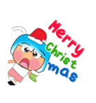 Manee Ho！17Merry Christmas.（個別スタンプ：15）