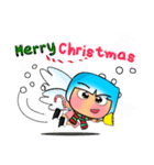 Manee Ho！17Merry Christmas.（個別スタンプ：35）