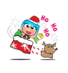 Manee Ho！17Merry Christmas.（個別スタンプ：36）