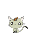 A shrimp sushi cat（個別スタンプ：2）