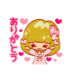 ♥あい♥が使うかわいい女の子スタンプボブ（個別スタンプ：18）