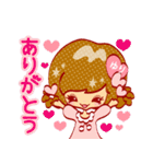 ♥ゆり♥が使うかわいい女の子スタンプ（個別スタンプ：18）