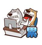 funny shiba inu 2（個別スタンプ：15）