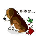 Beagle-LeLe（個別スタンプ：9）