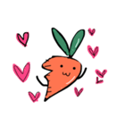 Happy Carrots（個別スタンプ：9）