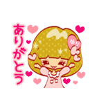 ♥ゆり♥が使うかわいい女の子スタンプボブ（個別スタンプ：18）