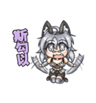 crycat＆kuku（個別スタンプ：4）